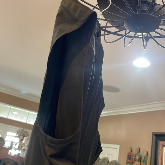 Lilith Black triple tulle princess length sleeveless dress. - Picture 11 of 12